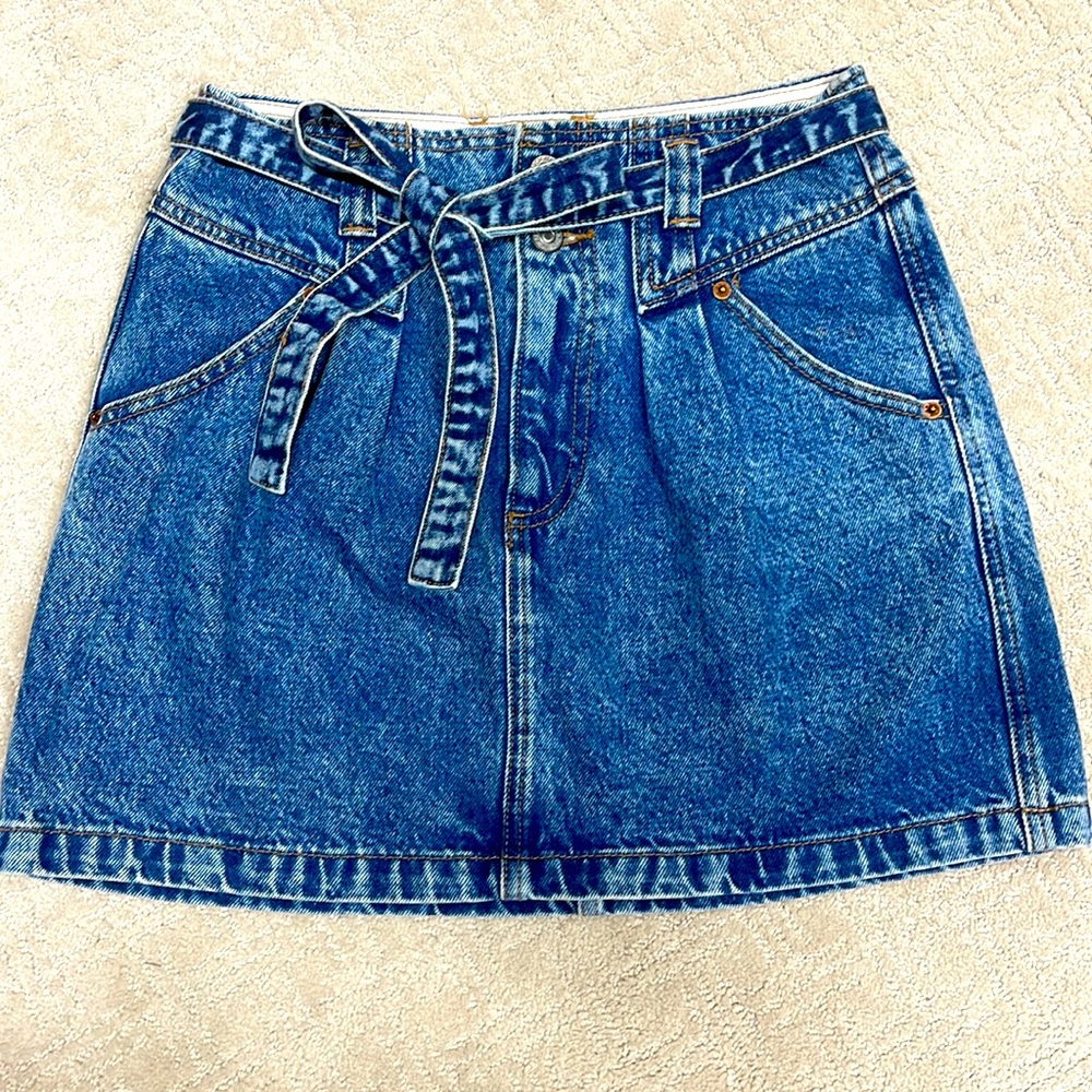 Jean skirt